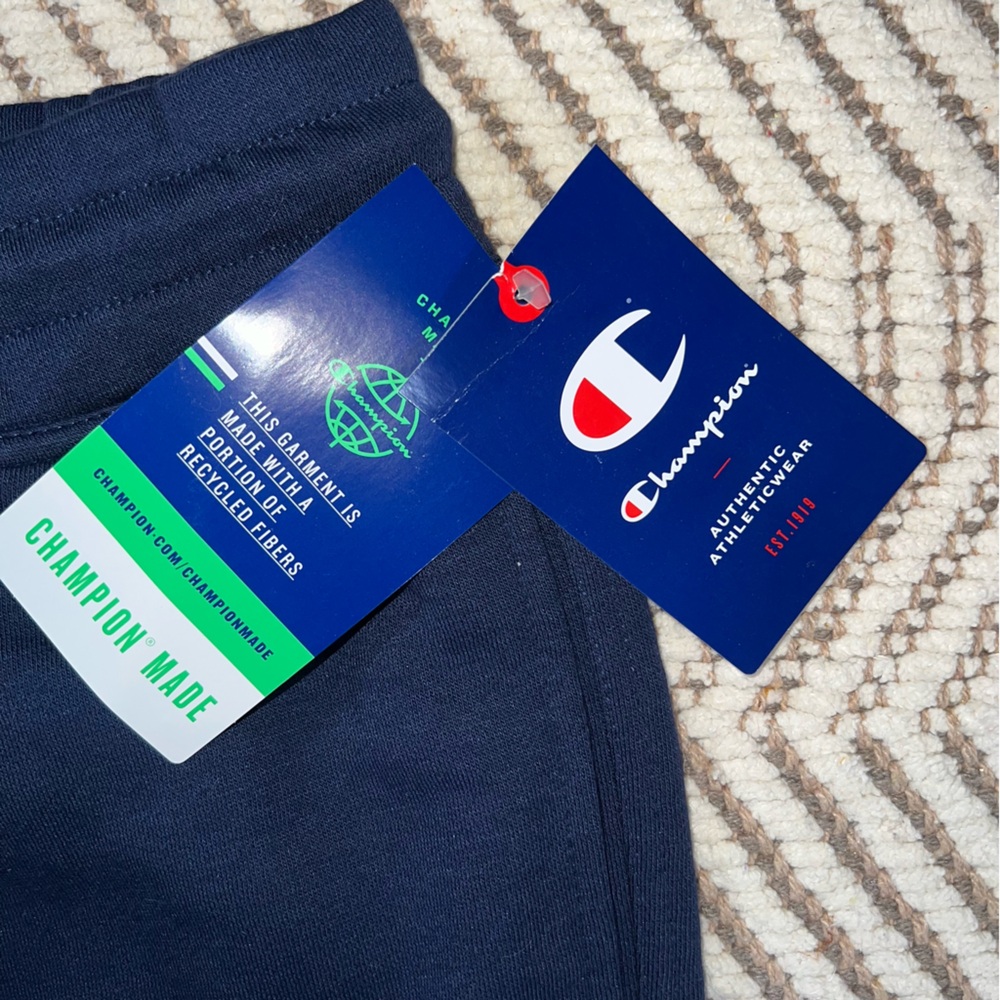 Champion Men’s Size Large Joggers. Blue w Camo Pockets NWT - Picture 8 of 9